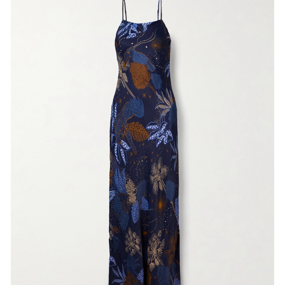 Farm Rio night jungle dress